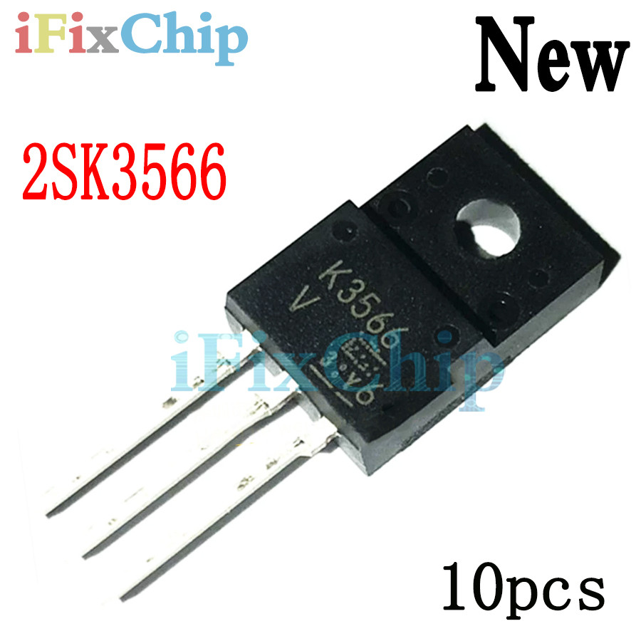 10 ชิ้น 2SK3566 TO220F K3566 TO-220F 900V 2.5A ยี่ห้อใหม่