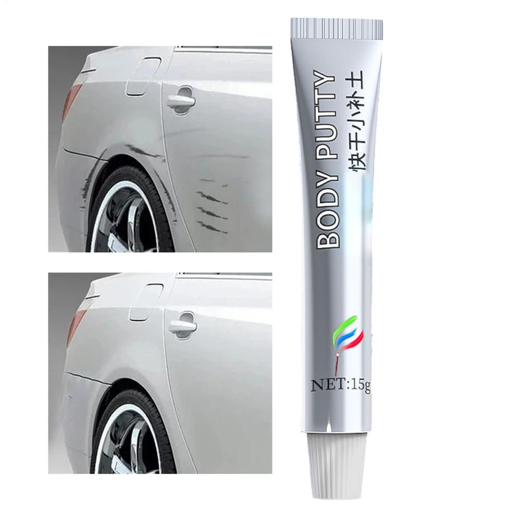 รถ Scratch Filler Putty 15g รถ Scratch Putty สําหรับสีเติมการบํารุงรักษายานยนต์ Fast Moulding Putty 