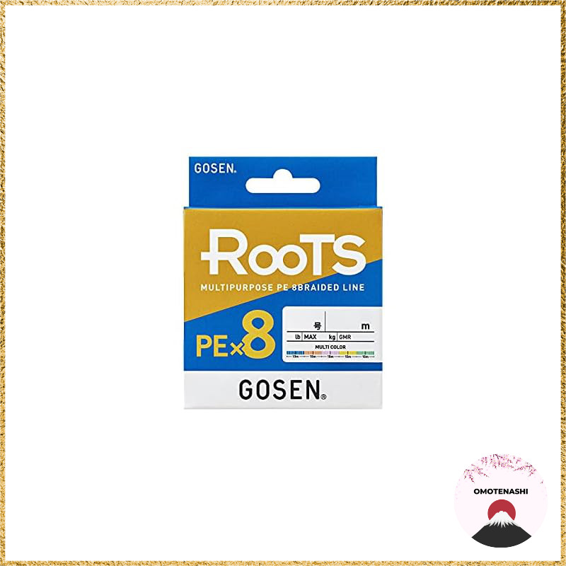 GOSEN GMR851515 Roots PE*8 Multicolor 150m No. 1.5