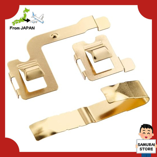 【From JAPAN】 TAMIYA Mini 4WD Upgrade Parts No.237 Super X Chassis Gold Terminal 15237