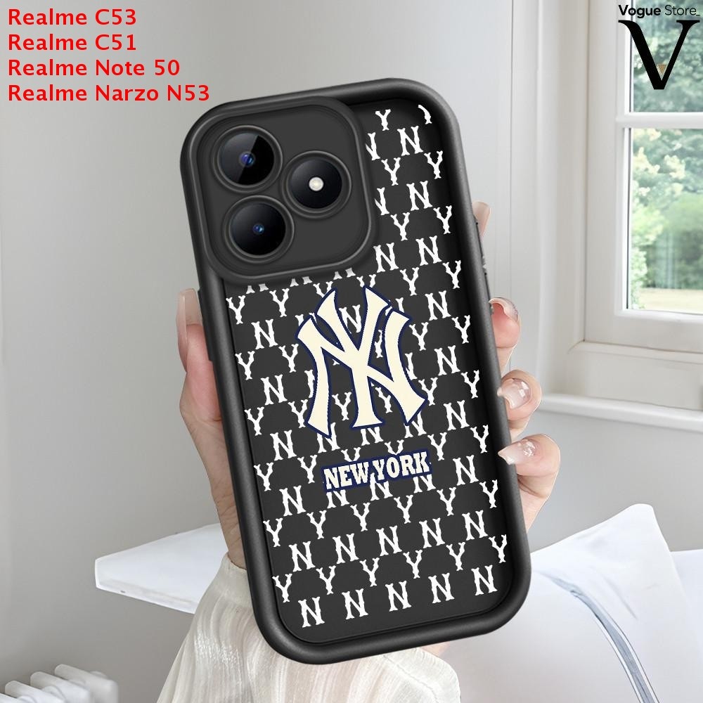 Realme C53 C51 C51S Note 50 Narzo N53 เคส Flower เคสเรียวมี เคสโทรศัพท์ TY T31408