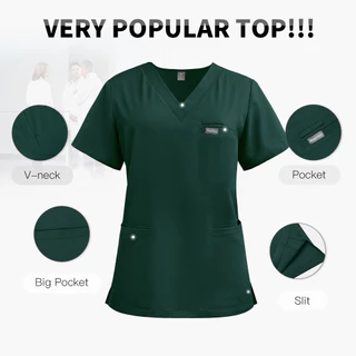 2025 NIAAHINN ชุดสครับ ชุดพยาบาล (เสื้อ+กางเกง)
