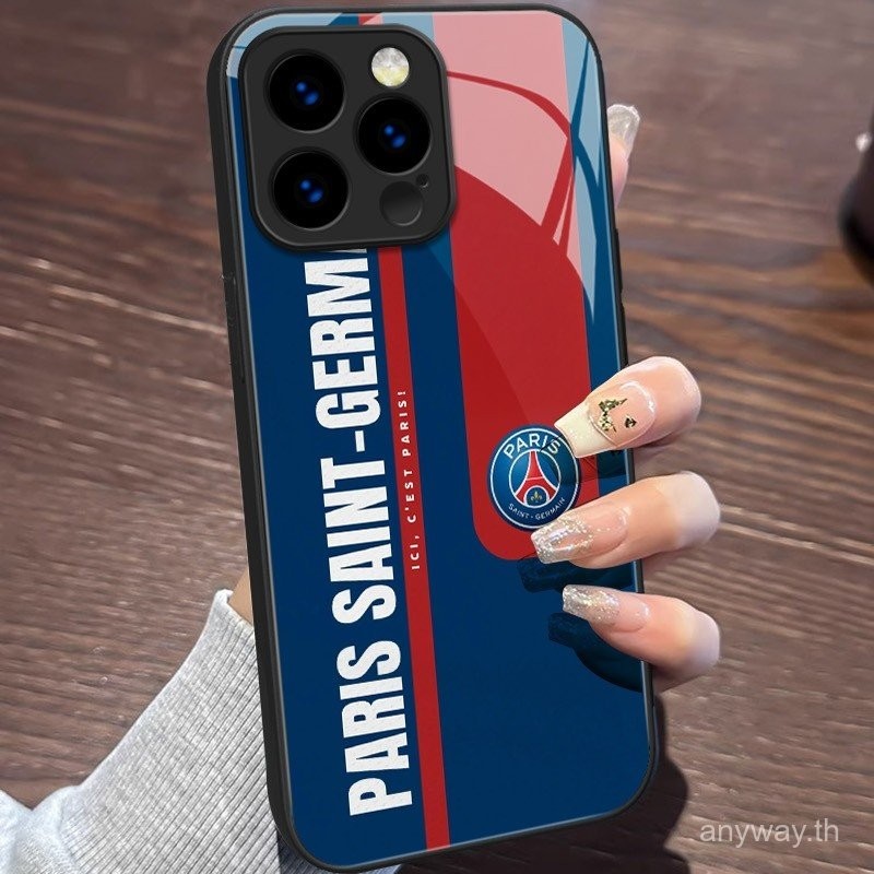 Paris Saint-Germain Football Club เคสโทรศัพท์สําหรับ iPhone 16 15 promax 14 Ligue 1 12 plus 11 x 13 