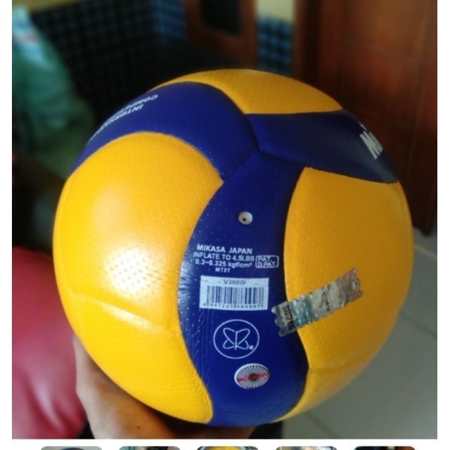 [ต้นฉบับพรีเมี่ยม] VOLLEYBALL / VOLLEYBALL MIKKASA V330W - V 300 W ORIGINAL GRADE PU THICK SOFT