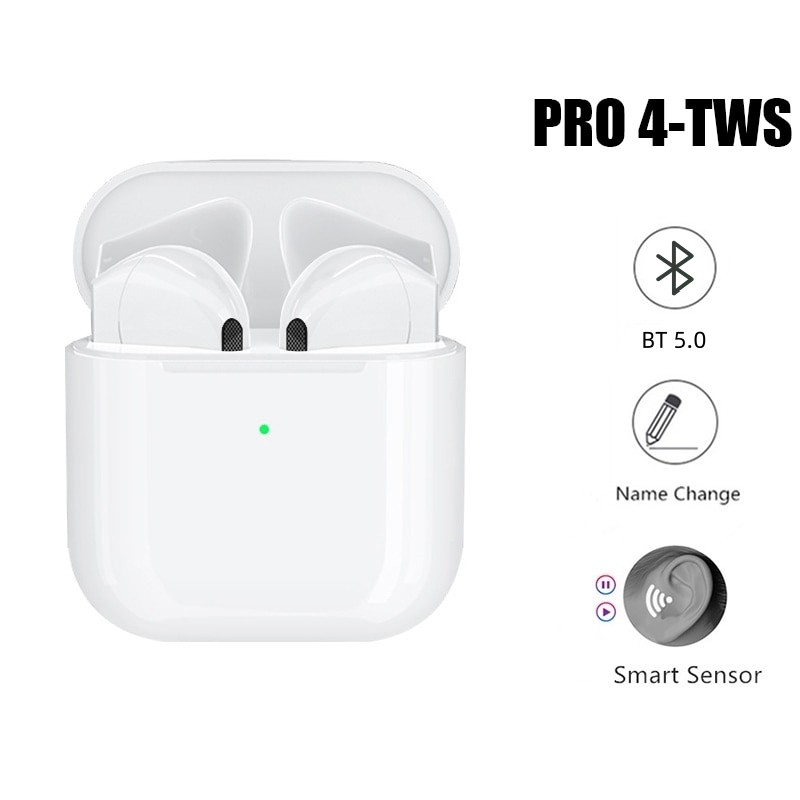 InPods Pro4 หูฟังระบบสัมผัสอัจฉริยะ - ไร้สาย, ไมโครโฟนตัดเสียงรบกวน, จับคู่ Android แบบไม่มีรอยต่อ
