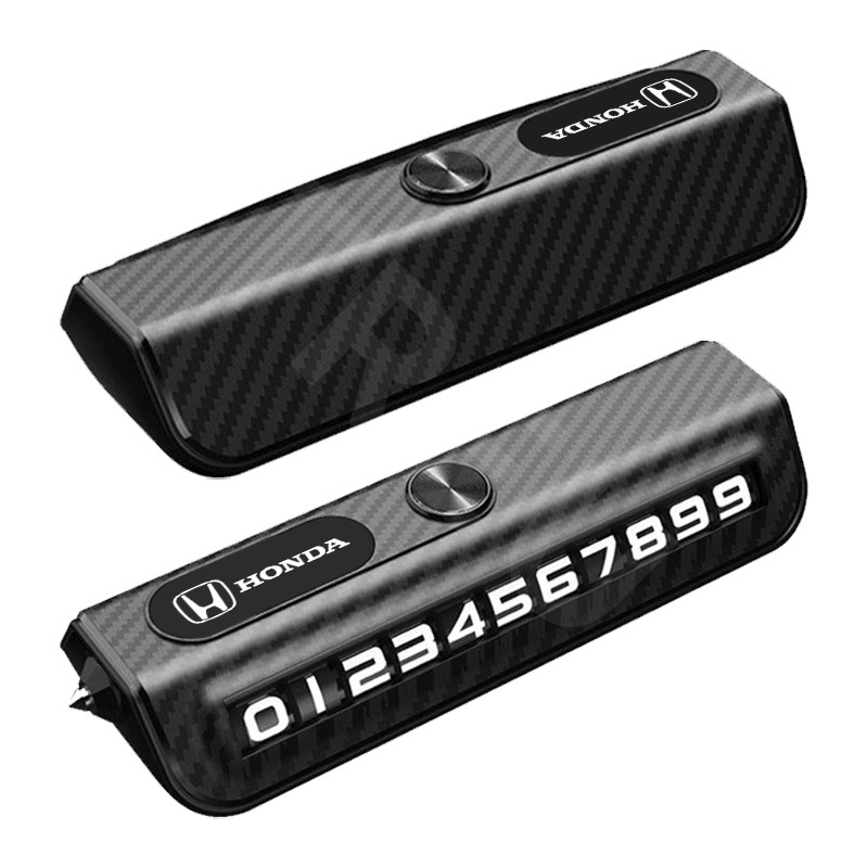 [Atreus] ป้ายหมายเลขโทรศัพท์ ติดรถยนต์ ป้ายทะเบียนมือถือ รถป้ายทะเบียนที่จอดรถชั่วคราว การตกแต่งรถยนต์ อุปกรณ์ตกแต่งรถยนต์ - รูปที่ 2