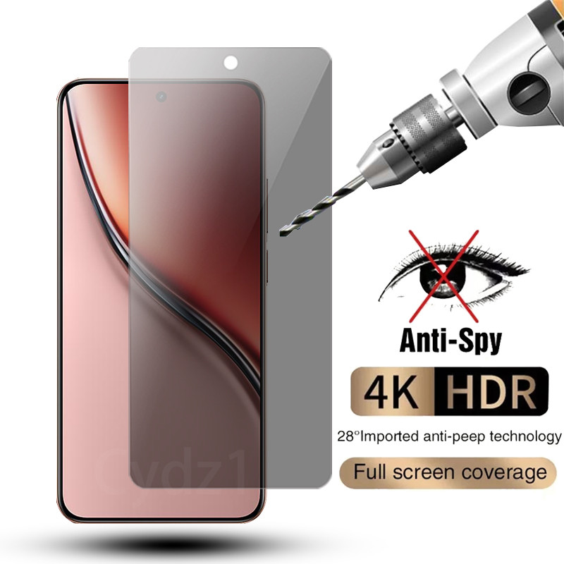 Anti Spy ความเป็นส่วนตัวกระจกนิรภัยสําหรับ Realme GT 7 7T 2 Master Neo 3 3T 2 Neo3 Neo2 X7 Q3 GT2 Pr