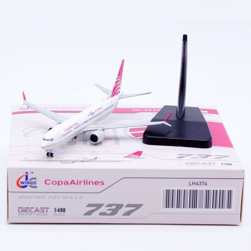 1: 400 JC Wing Alloy Airliner รุ่นปานามา Air B737 MAX9 HP-9926CMP
