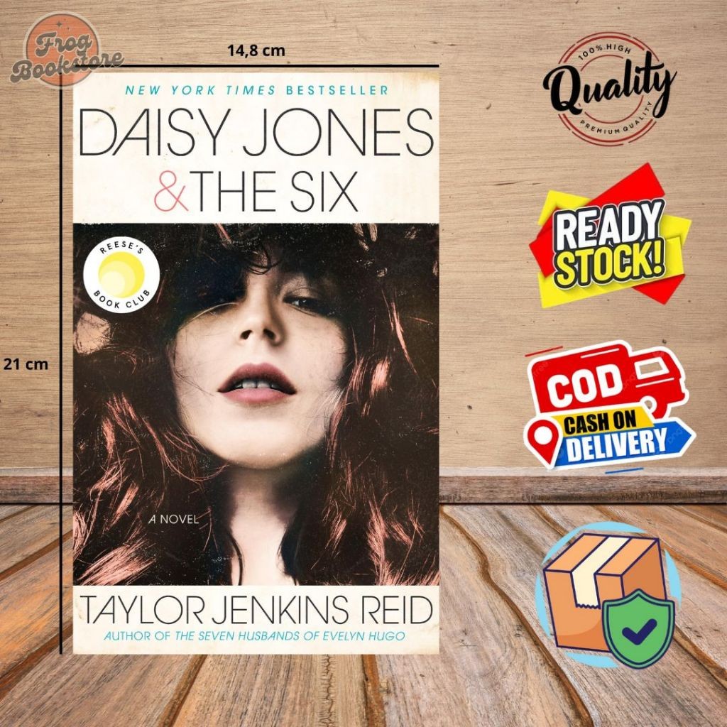 Daisy Jones & The Six: Reeses Book Club: A Novel โดย Taylor Jenkins Reid