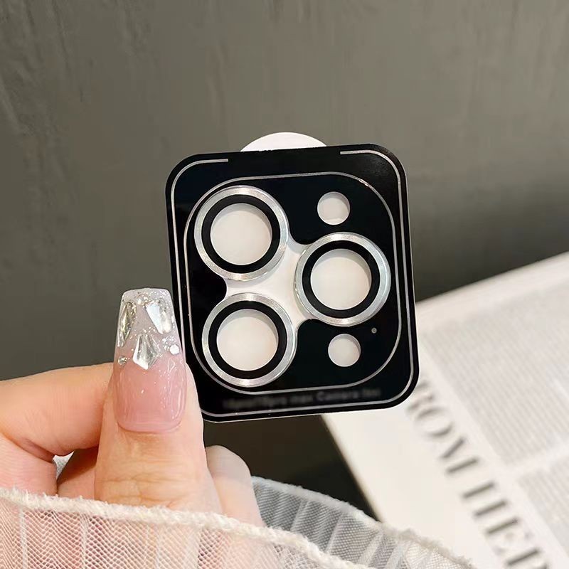 ส่งจากไทย เลนส์กล้อง สำหรับ แหวนเลนส์อัลลอยด์ เลนกล้อง ไอโฟน ฟิล์มหลัง For iphone 15 11 12 13 14 Pro Max 14 15 Plus 16
