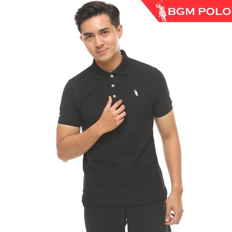 BGM Polo Premium เสื้อโปโล Unisex Tee Unisex CVC HONEYCOMB BP-MTUP001LC-AF Lengan 0KTI
