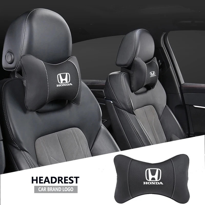 รถ Headrest คอเบาะหน่วยความจําโฟมนุ่มอุปกรณ์เสริมสําหรับ Honda Civic xrv hrv crv brv City Accord Fit