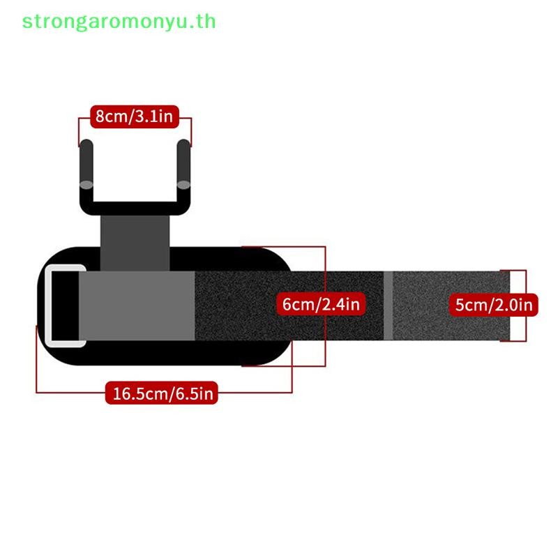Strongaromonyu ฟิตเนสยกน้ําหนักปาล์มยามดึงขึ้นตะขอข้อมือแถบแนวนอนอุปกรณ์กีฬาการฝึกความแข็งแรงมือช่วยตะขอ TH - รูปที่ 3