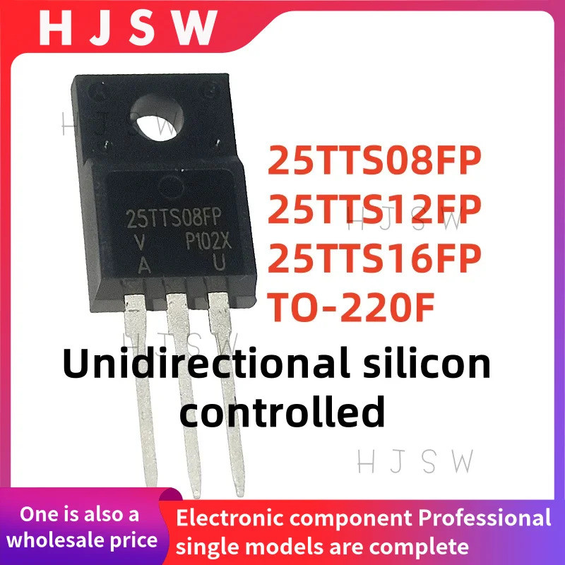 1-5PCS 25TTS12FP 25TTS12 25TTS08FP 25TTS08 25TTS16FP 25TTS16 TO-220F ทรานซิสเตอร์ควบคุมซิลิโคนทิศทาง