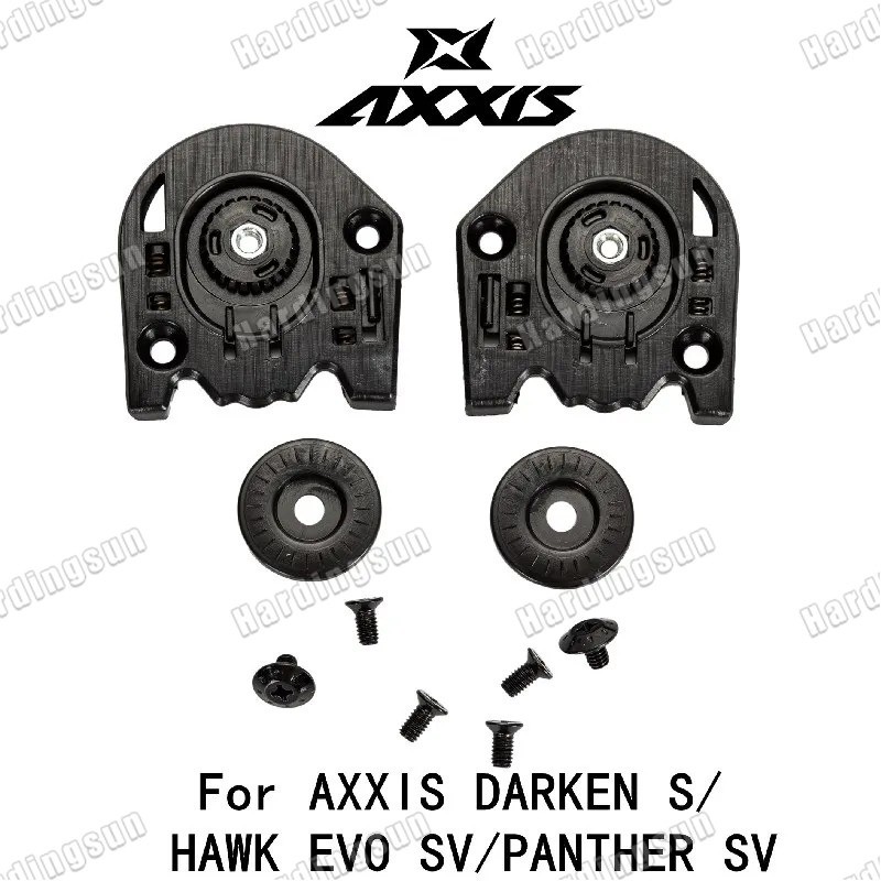 หมวกกันน็อคฐานโล่อุปกรณ์เสริมสําหรับ axxis DARKEN S PANTHER SV HAWK EVO SV หมวกกันน็อค  O axxis ชิ้น