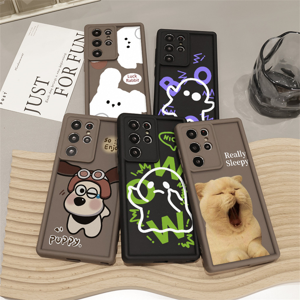 เคส สําหรับ Vivo V40 V27 V30 Pro Y03 Y28 Y17S Y16 Y15 Y20 Y21 2021 Y12 Y36 Y22 Y35 4G 5G การ์ตูน TPU อ่อนนุ่ม กันกระแทก