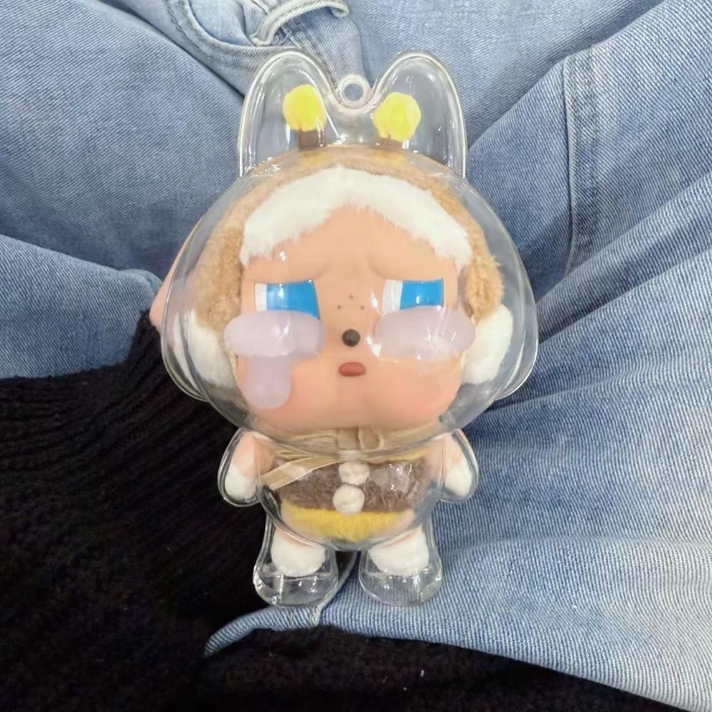 Ahour Crybaby เกราะป้องกัน, ถุงเก็บตุ๊กตาชุดโรงงานฉีกขาดกันน้ํากันน้ํา, เชือกซิลิโคนที่ทนทาน Peadant กันฝุ่นฝาครอบกันฝุ่นโปร่งใส
