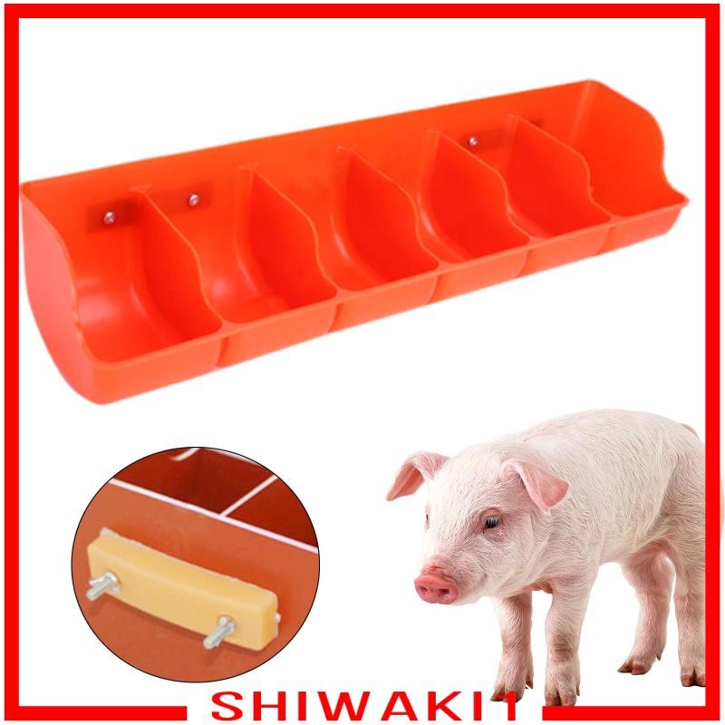 [Shiwaki1] เครื่องป้อนหมูอาหารรางแขวนป้อนปศุสัตว์ Heavy Dutyฟีดรางถังวัวให้อาหารรางสําหรับหมูห่านม้า