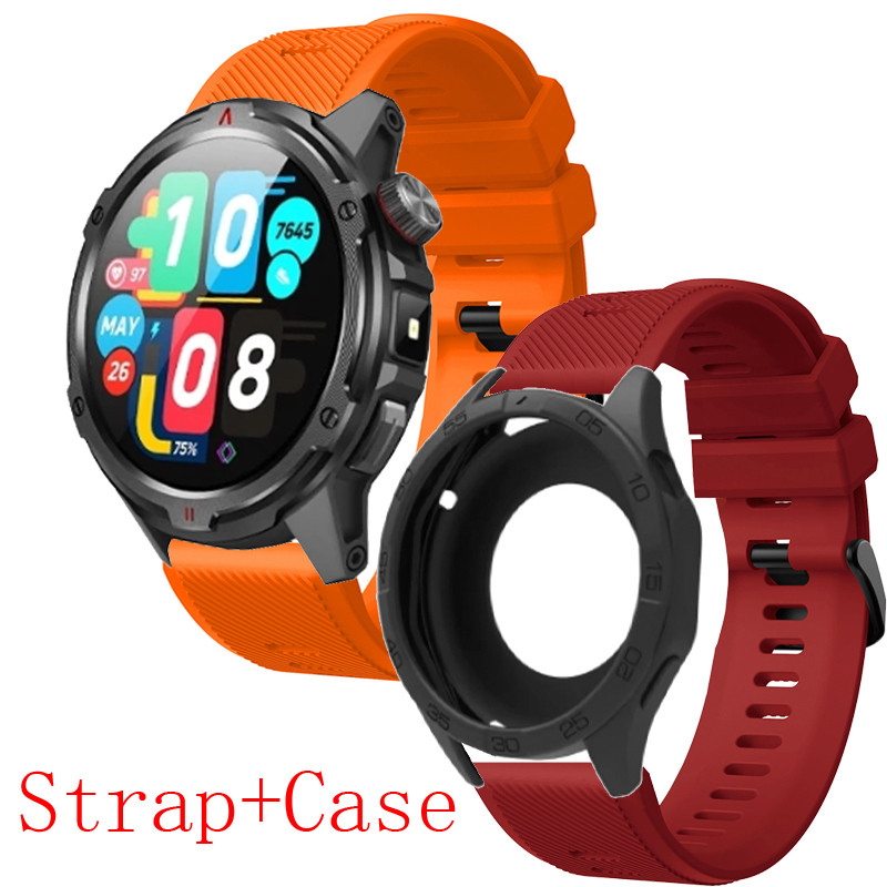 เคส Aolon TETRA R4 Case ซิลิโคนสําหรับ Aolon TETRA R4 สายรัดข้อมือสร้อยข้อมือฝาครอบหน้าจอเกราะป้องกั