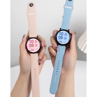 22 มม. 20 มม สายซิลิโคน for Samsung Galaxy Watch FE 7 6 5 4 40 44 มม ยางรัด for Huawei/Xiaomi/Amazfit bip 6/Garmin