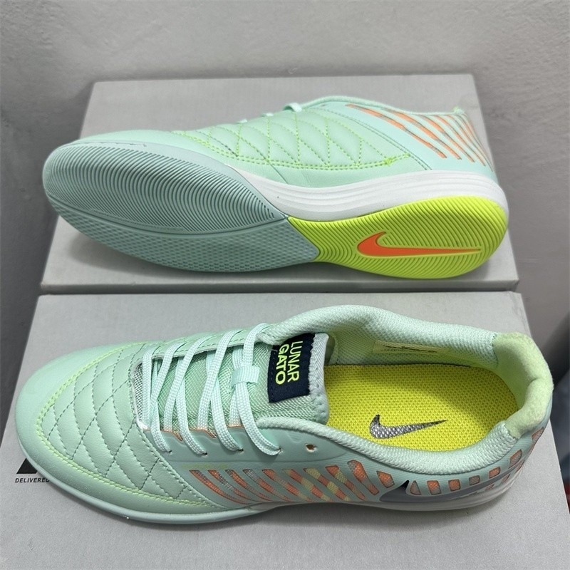 รองเท้าฟุตซอล Nike Lunar Gato II 2 IC Cool Size 42 Dg44