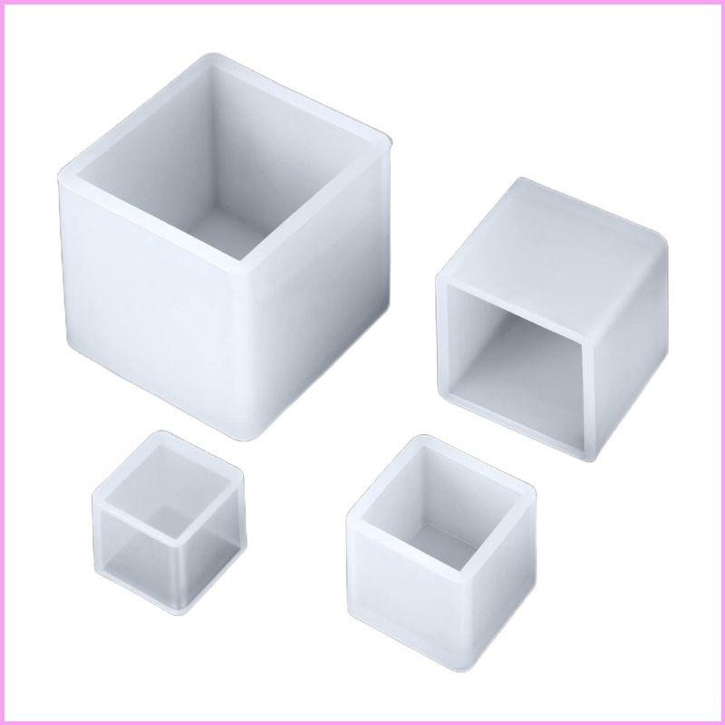 Inf DIY ดอกไม้แห้งตกแต่งบ้านดอกไม้หม้อแม่พิมพ์ซิลิโคน Mould เครื่องประดับหล่อ UV อีพ็อกซี่แม่พิมพ์