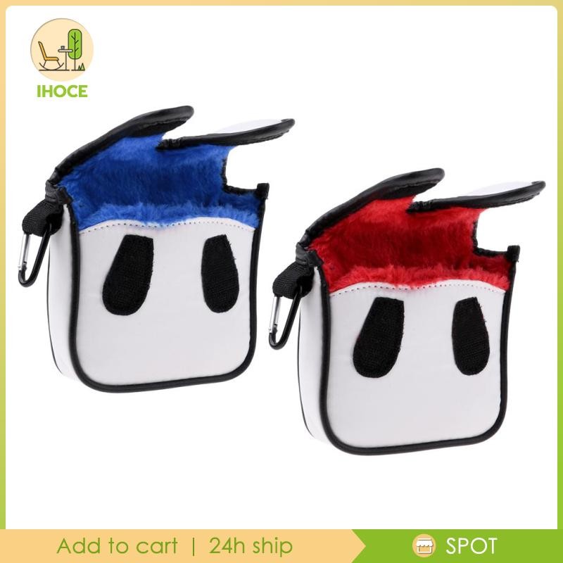 [Ihoce] ผ้าคลุมพัตเตอร์ PU Square Mallet กันน้ําพร้อมคาราบิเนอร์สําหรับ