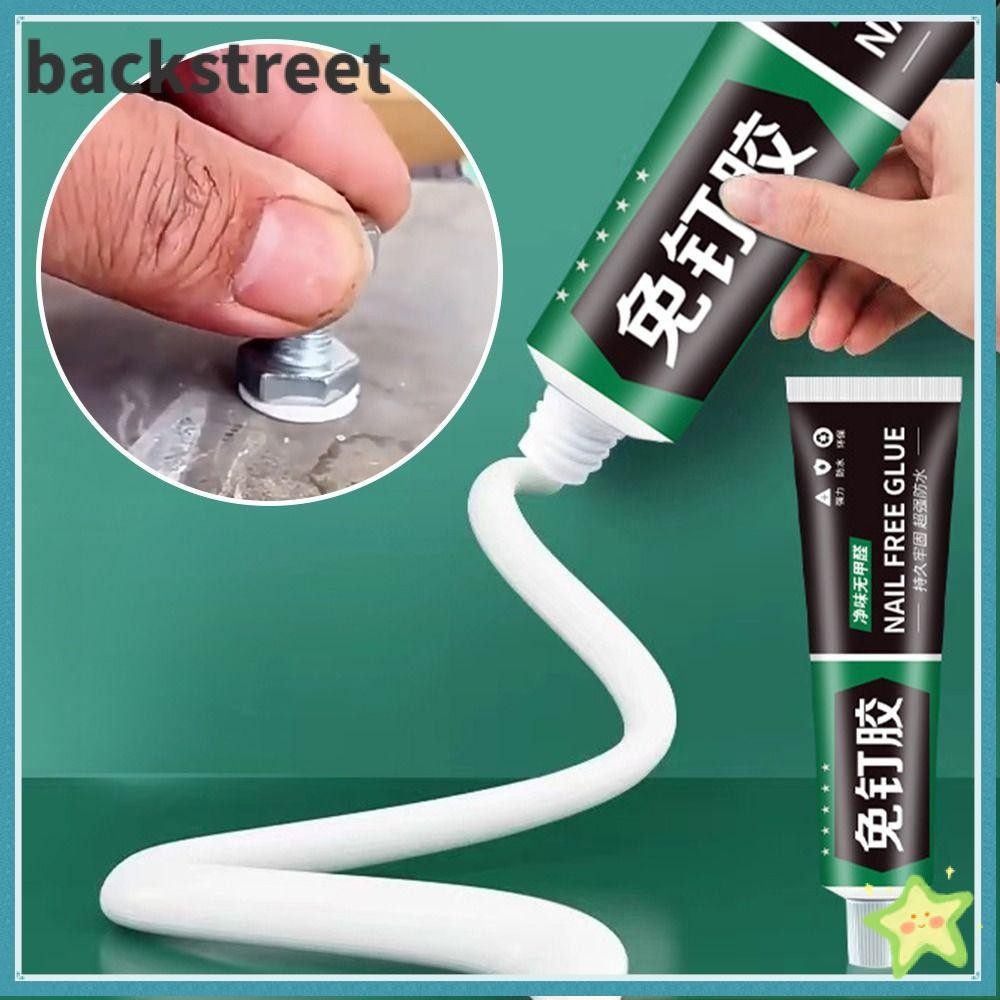 Backstage Liquid Glue, Fast Drying กาวแก้วที่แข็งแกร่งเป็นพิเศษ, Duable Marble Metal Strong Bond Sealant กาวตกแต่งบ้าน