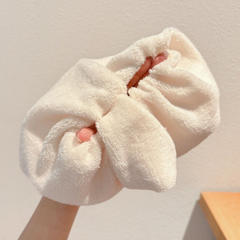 แฟชั่นเกาหลี สุด ๆ ดูดซับตุ๊กตาผ้าขนหนูผมแหวนผู้หญิงฤดูใบไม้ร่วงและฤดูหนาวหัวบอลของขวัญวงผม - รูปที่ 3