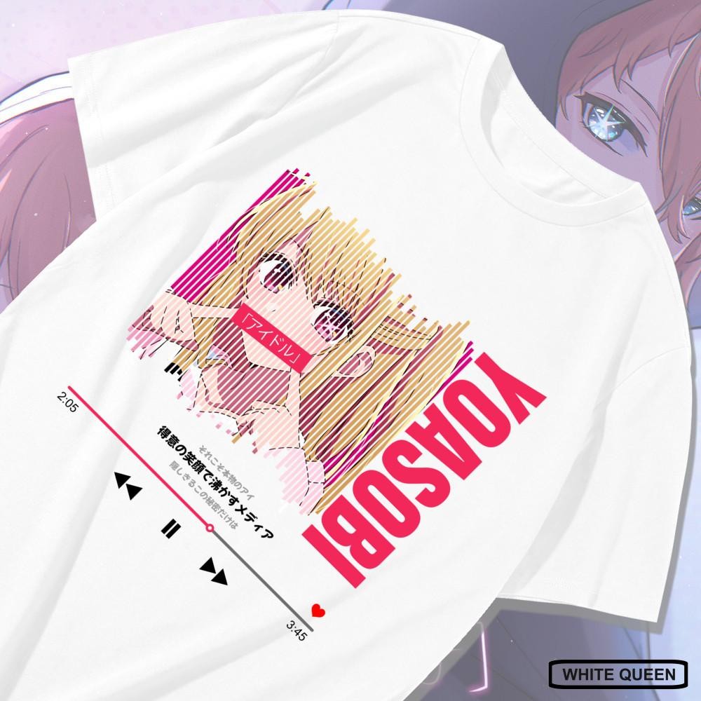 ใหม่ Kaos RUBY HOSHINO OSHI NO KO X YOYASOBI - IDOL - KAOS DISTRO MEN & WOMEN ANIME & GAME MUSIC SER