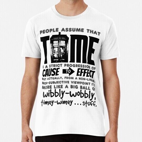 Wibbly-wobly Timey-Wimey .สิ่งของ. เสื้อยืด