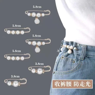 เอวของผู้หญิงของกางเกง-เข็มหมุด เอวสลิมมิ่งเข็มกลัดคงที่เสื้อผ้าแขวนกางเกงกระโปรงเอว-แน่นป้องกันการขยายกางเกงขาหัวเข็มขัด