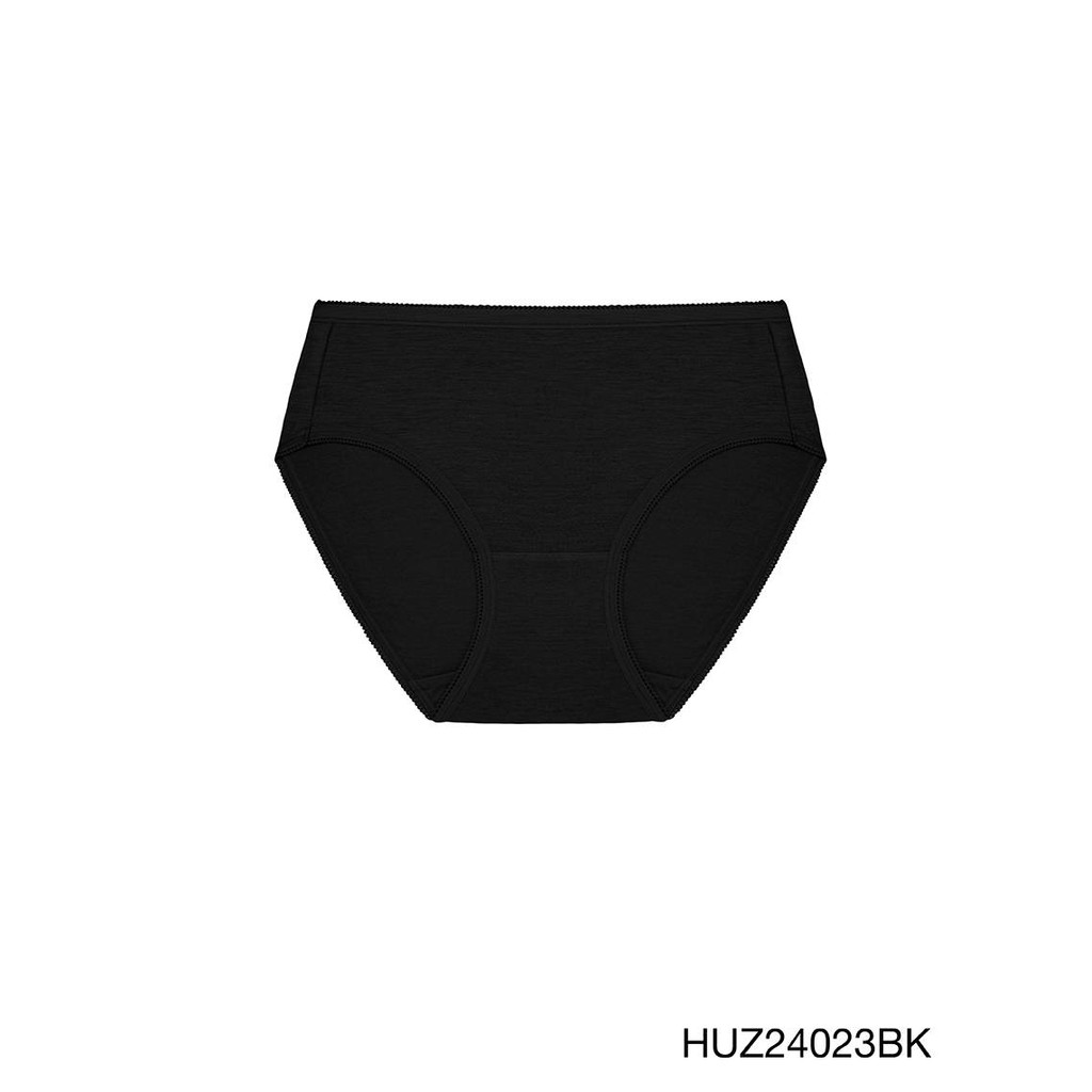 Sabina Habpy Panty  กางเกงในทรงเอวสูงปานกลาง รหัส HUZ24023BK - สีดำ