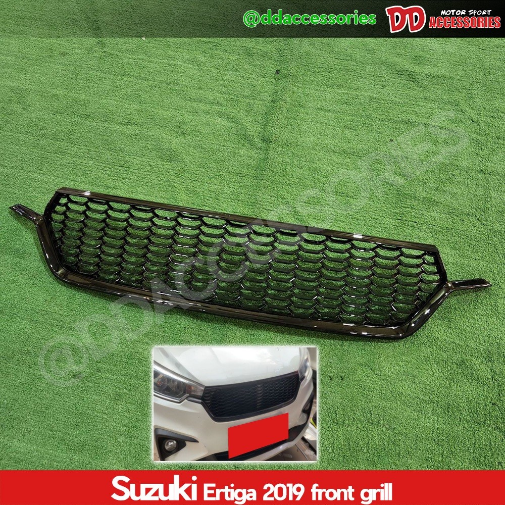 กระจังหน้า Ertiga 2019 2020 2021 2022 2023 2024 ตะข่ายโล่ง สีดำเงา ลดล้างstock