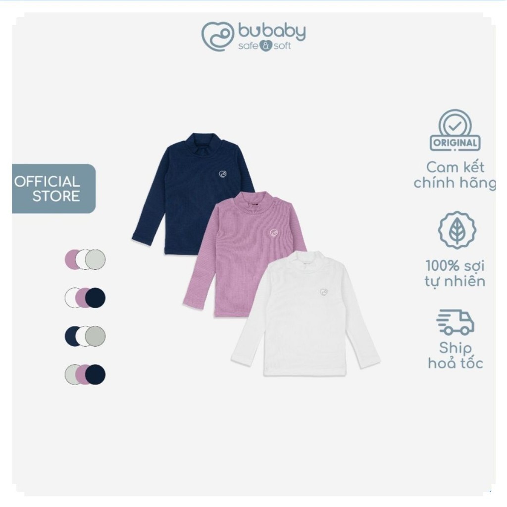 BU Baby Set เสื้อกันความร้อนแขนยาวและคอ 3 ซม. เพื่อให้ความอบอุ่นของทารก - Molist BMD310903 | ของแท้ 