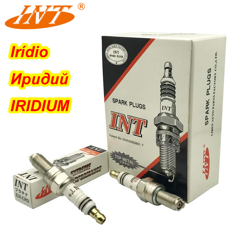1PC INT Iridium มอเตอร์หัวเทียน EIX-CR9 สําหรับ KAWASAKI ZXR ZZR CR9EK CR9EIX CR9E CR9EIA-9 CR9EB CR