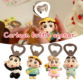 สินค้ามีคุณภาพ ที่เปิดขวดลายเครยอนแม่เหล็กติดตู้เย็น ที่เปิดโซดา แบบพกพา เปิดฝาขวด สําหรับบ้าน