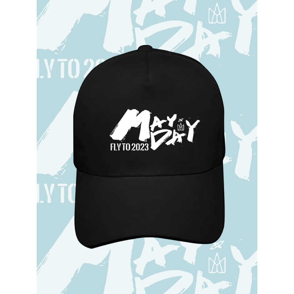 2023 Mayday Concert MAYDAY FLY เบสบอลหมวกชายหญิงแฟนสนับสนุน Merchandise All-Match หมวก Mayday คอนเสิ