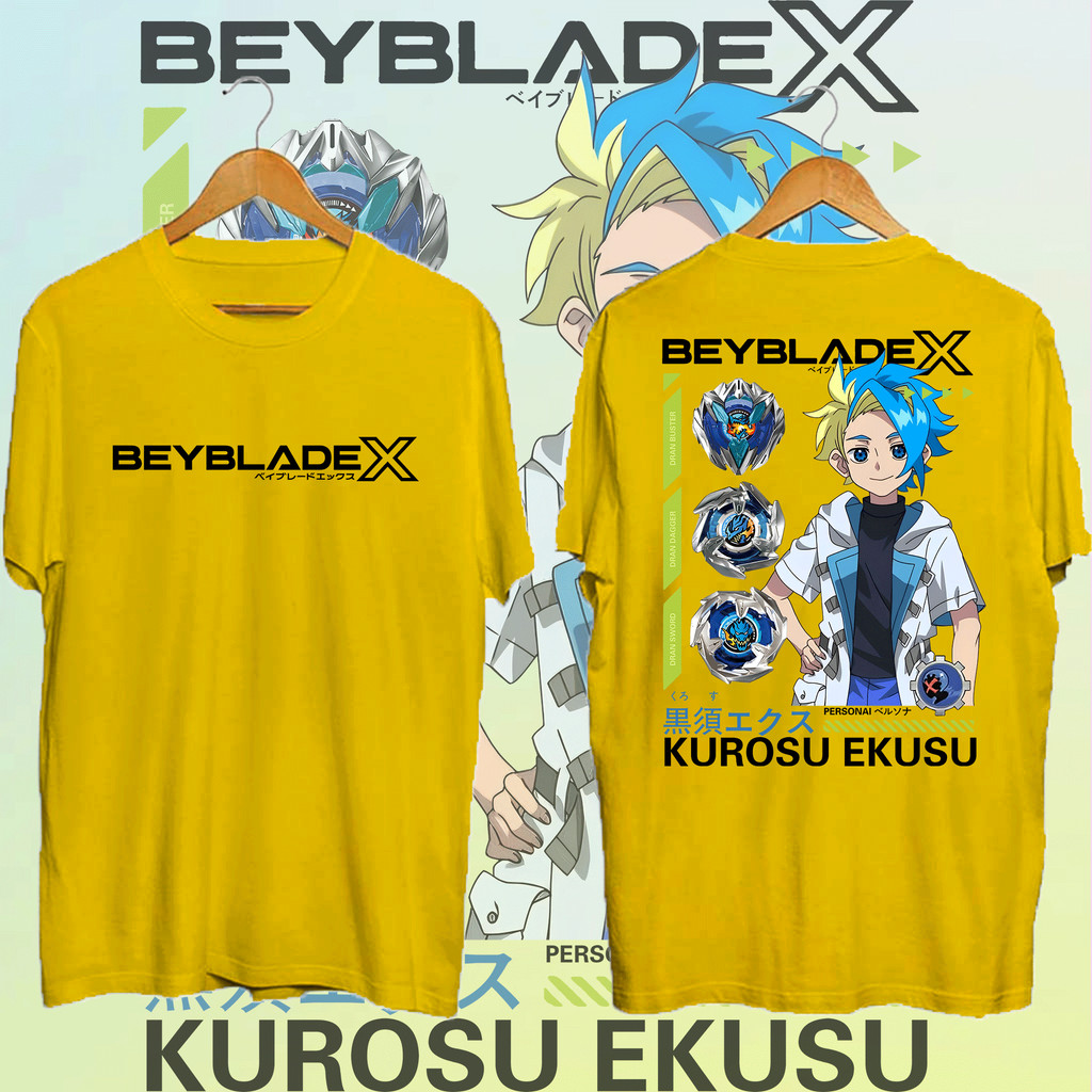 NEW!! เสื้อยืด Kurosu Ekusu Jaxon Cross /Kamen X Blader X/ Nanairo Multi Maruchi/ Kazami Bird Robin 