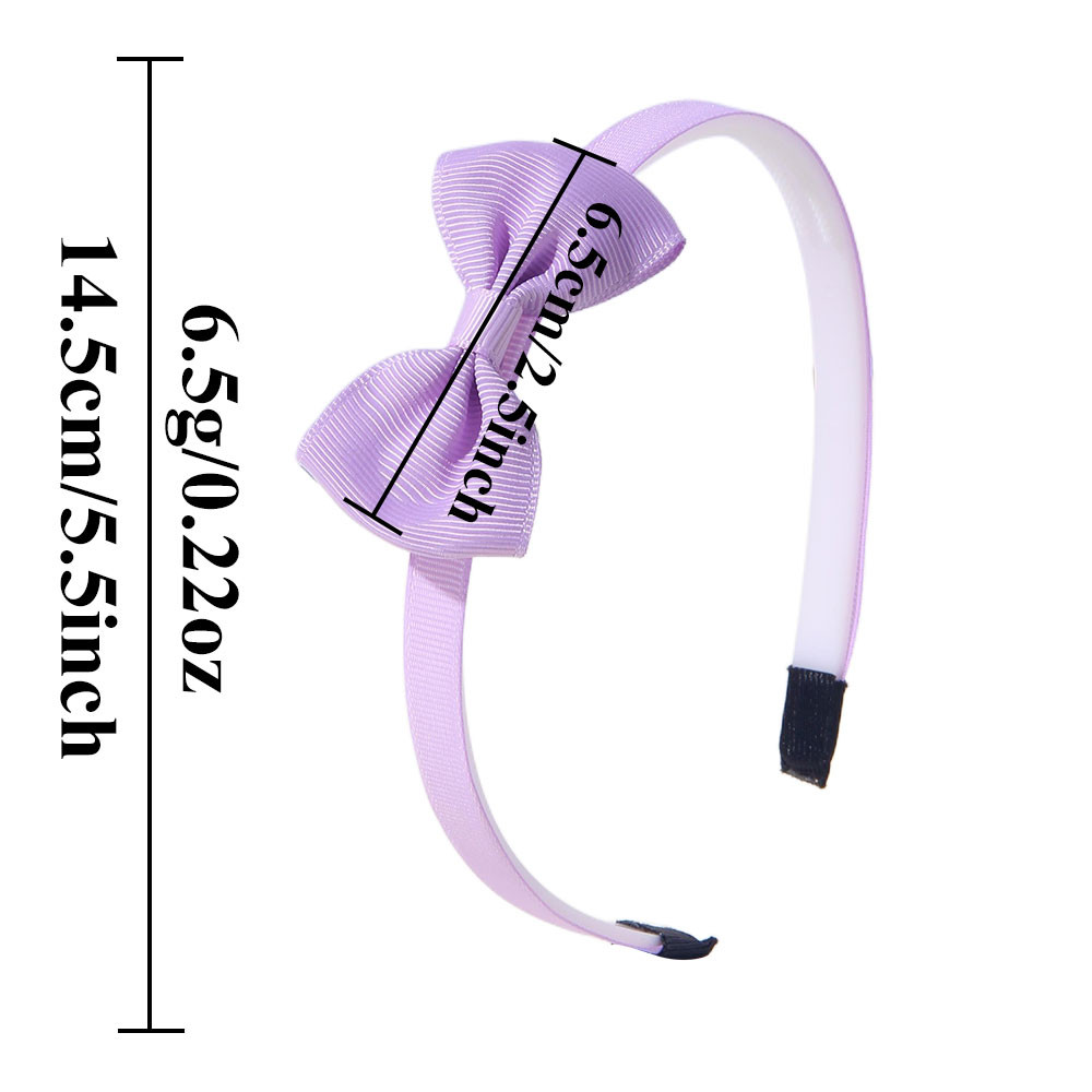 แฮนด์เมดกุทัณฑ์จีบสำหรับเด็ก สีทึบ คาดศีรษะน่ารัก เจ้าหญิง อุปกรณ์ผม - รูปที่ 3