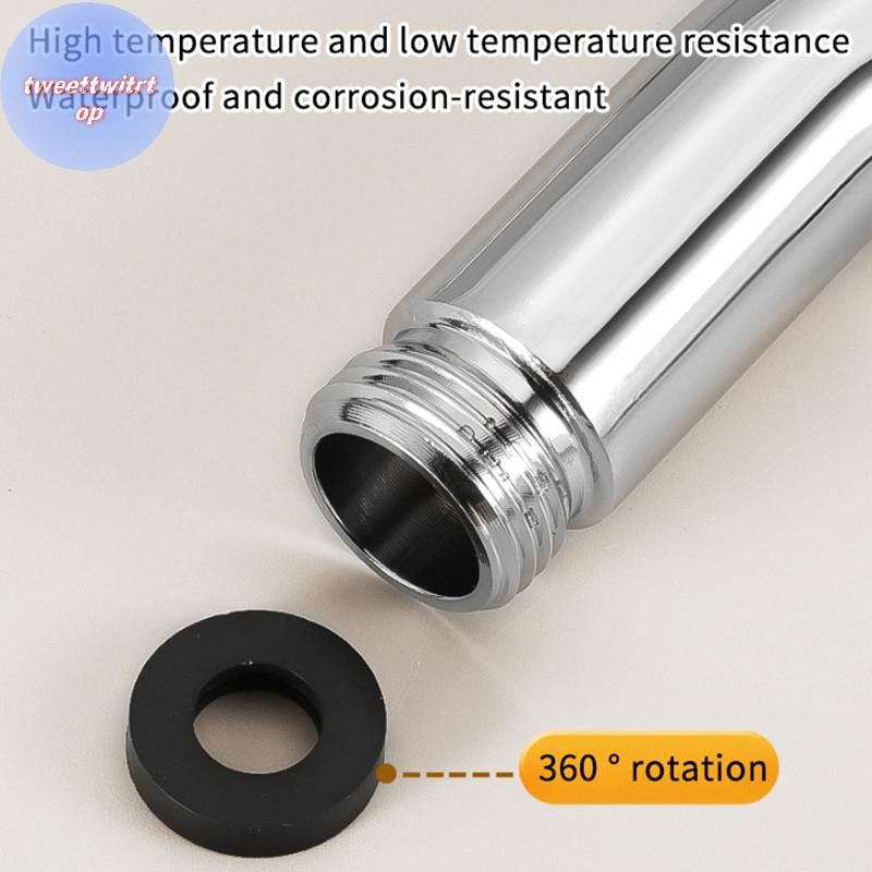 โดซูน ตัวปรับมุมฝักบัวข้อศอกอะแดปเตอร์การเชื่อมต่อห้องอาบน้ําส่วนขยายมุม 135° ข้อศอกมือฝักบัวด้านบนข้อศอกเชื่อมต่อ ไทย - รูปที่ 2