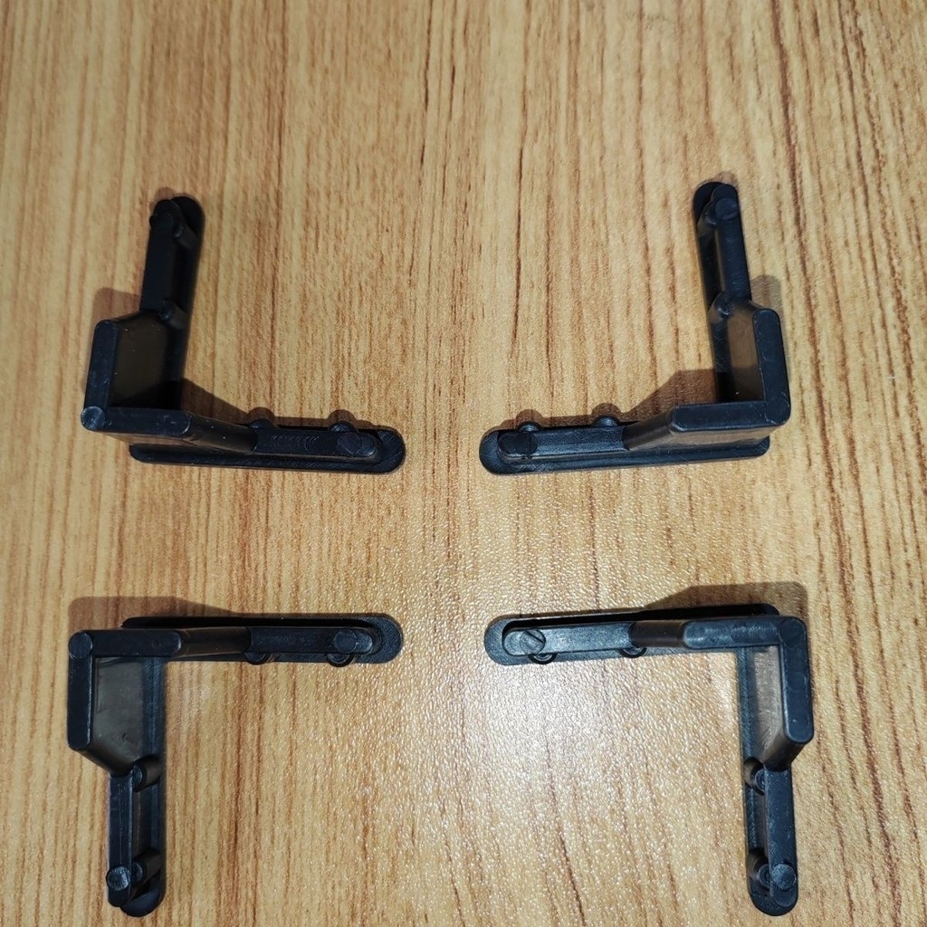 🌟38มิลลิเมตรการเชื่อมต่อเพิ่มความสูงมะระหลุมคอลัมน์แผ่นเท้ามุมพลาสติกเหล็กเชื่อมต่อแผ่นเท้าแร็ค BMO6