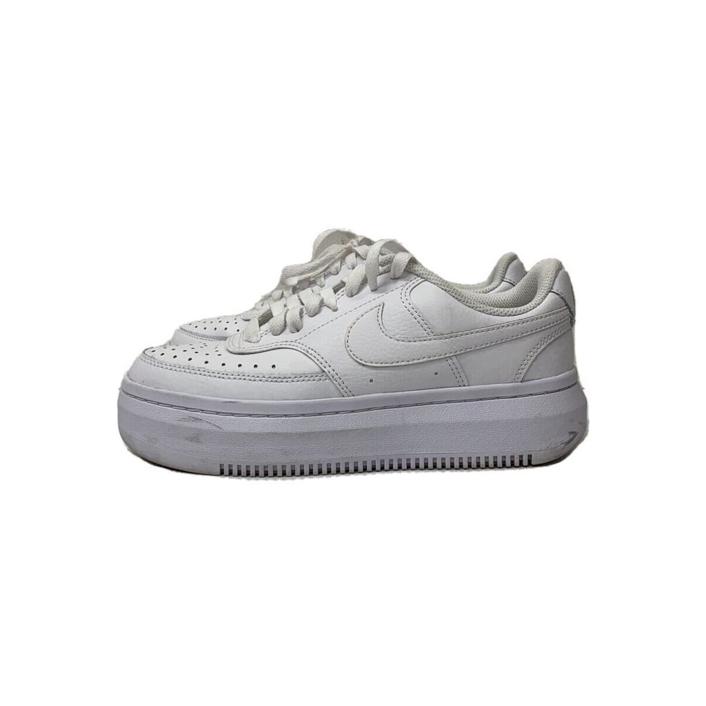 NIKE Low Top Sneakers COURT VISION ALTA LTR_COURT LTR 24.5cm WHT Direct from Japan Secondhand