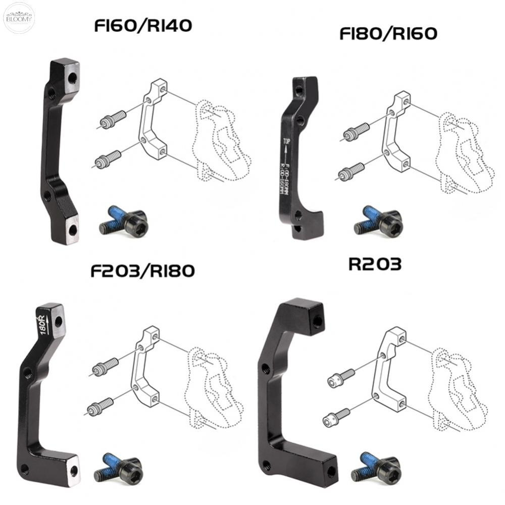 <BLOOMY>Brake Adapter 140/160/180/203mm Disc Calliper Interchangeable Brake Disc❀