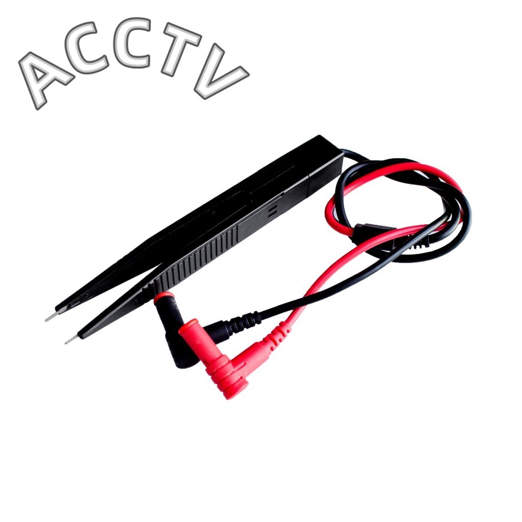 Smd Inductor Test คลิป Probe แหนบสําหรับตัวต้านทานมัลติมิเตอร์ตัวเก็บประจุคุณภาพสูงเมตรคลิป Probe สํ