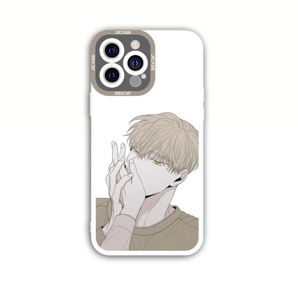 เคส iPhone Square Edge Samsung Xiaomi Oppo Manhwa boylove ตัวละคร Passion Taeui vs Ilay