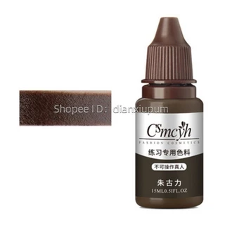 [มีจําหน่าย]csmcyh สักคิ้วถาวรฝึกเม็ดสี15มิลลิลิตรสักคิ้วหมึกแต่งหน้าถาวรสักสามเณรฝึกหมึกเครื่องมือแต่งหน้า