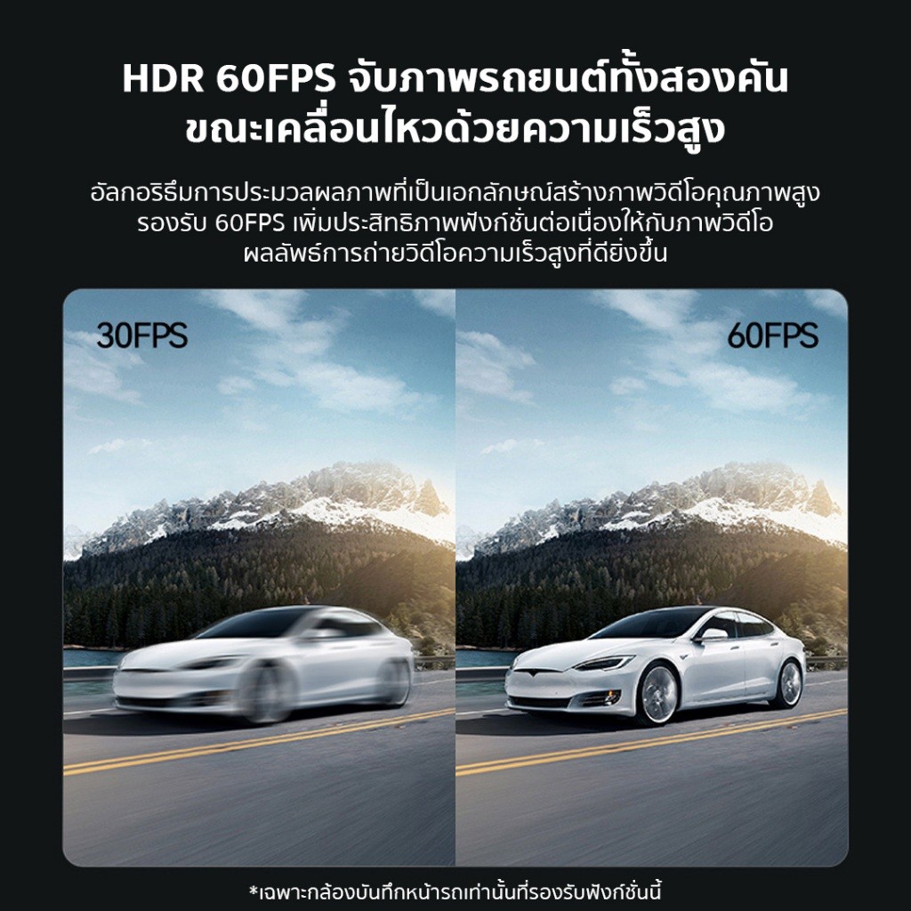 70MAI A200 DASH CAM 1080P HDR กล้องติดรถยนต์อัจฉริยะ มุมมองกว้าง 130° การมองเห็นได้ในเวลากลางคืน - รูปที่ 6