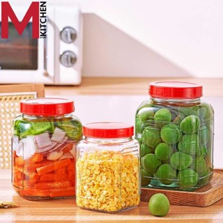 M KITCHEN โหลแก้ว ขวดโหล โหลใส่น้ำชงขาย โหลดองสุรา โหลดองบ๊ว…