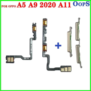 สําหรับ oppo A5 2020 A9 2020 A11 เปิดปุ่มปิด flex volume Up Down ปุ่ม flex สายริบบิ้น